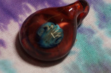 Load image into Gallery viewer, The Blue One Glass Pendant - Caliculturesmokeshop.com