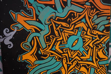 Load image into Gallery viewer, Abstract Water Pipe Acrylics Canvas Art - Caliculturesmokeshop.com