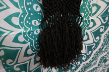 Load image into Gallery viewer, Pure Black Macrame Wall Hanger - ohiohippiessmokeshop.com