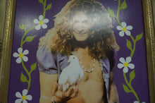 Load image into Gallery viewer, Robert Plant Led Zeppelin in Wooden Frame - Caliculturesmokeshop.com