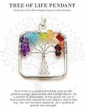 Load image into Gallery viewer, tree of life chakra pendant
