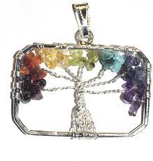 tree of life chakra pendant