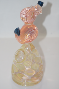 Pink Parrot American Glass Pipe