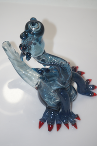Blue Dragon American Oil Rig Glass Pipe