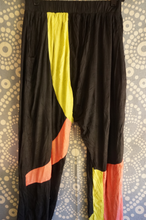 Load image into Gallery viewer, Black Flowing Pink/Yellow Pants - Caliculturesmokeshop.com
