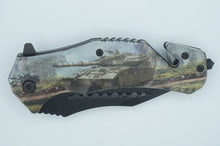Load image into Gallery viewer, Folded Knife with Window Breaker and Rope Cutter - ohiohippiessmokeshop.com
