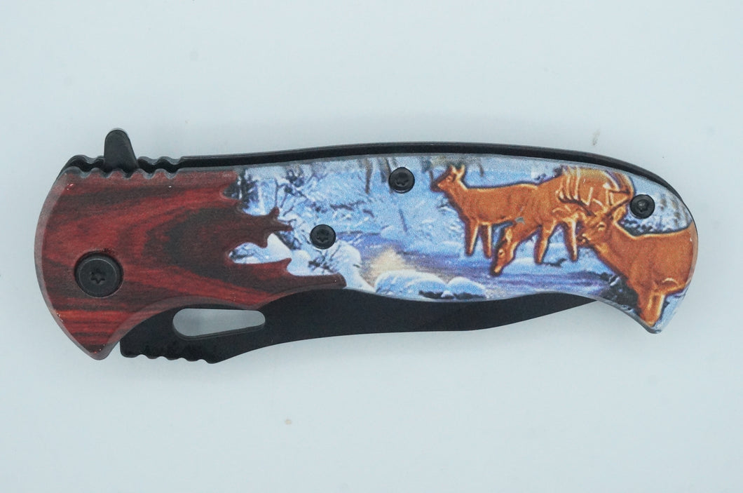 Pocket Knifes with Animal Art - ohiohippiessmokeshop.com