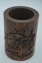 Load image into Gallery viewer, Laser Engraved Pen/Pencil Wood Container - ohiohippiessmokeshop.com
