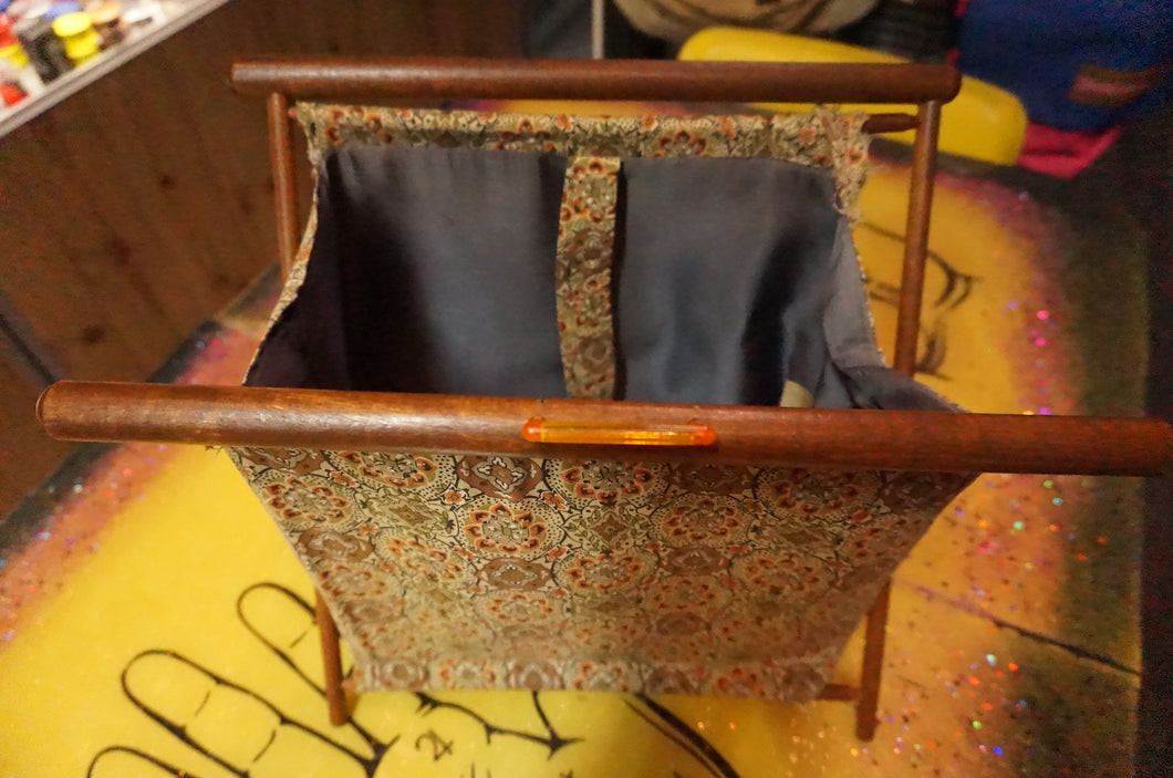 Vintage Sewing Hamper Bag - ohiohippiessmokeshop.com