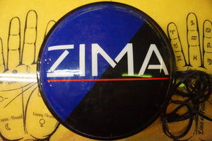 Vintage Zima Light Sign - ohiohippies.com