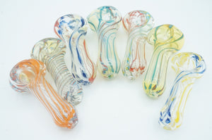 3'' Inches Glass Pipe Collection - ohiohippiessmokeshop.com