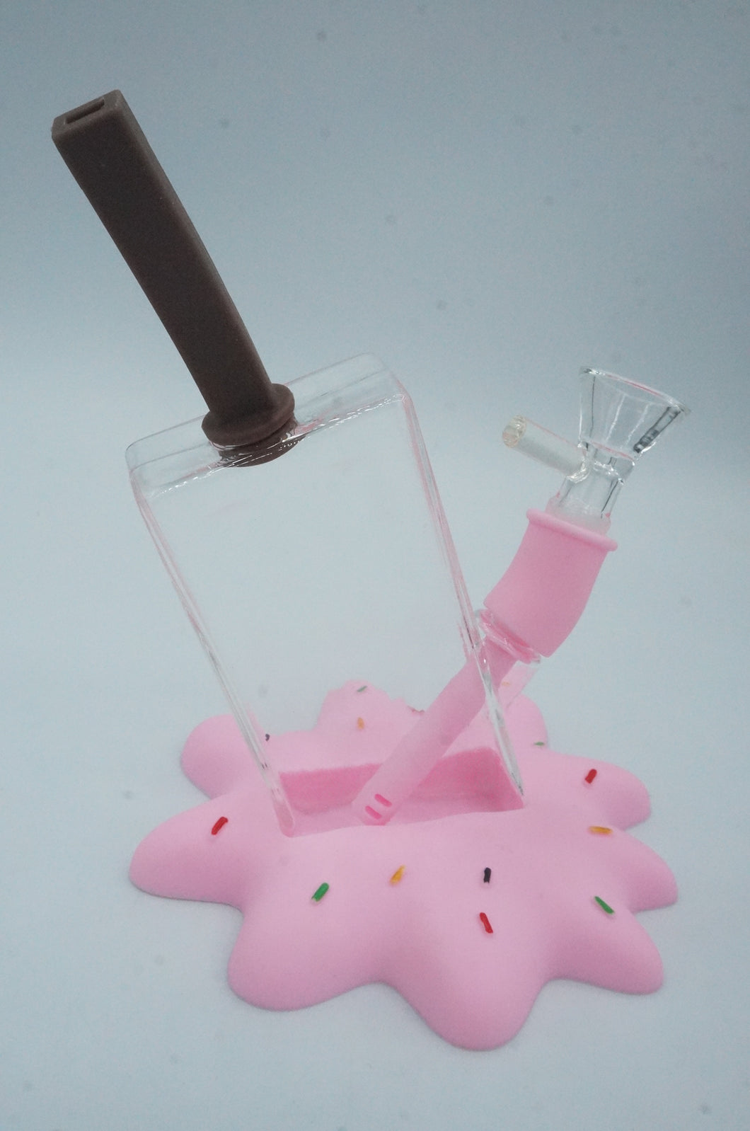 Large Glass Silicone Water Pipes - ohiohippiessmokeshop.com