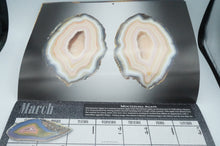 Load image into Gallery viewer, 2022 Calendar of Fine Agates and Jaspers - ohiohippiessmokeshop.com
