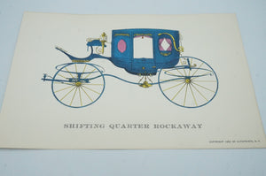 Vintage Color Prints of Early American Carriages - ohiohippiessmokeshop.com