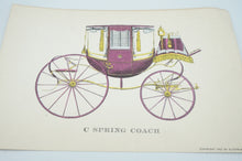 Load image into Gallery viewer, Vintage Color Prints of Early American Carriages - ohiohippiessmokeshop.com
