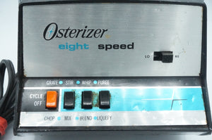 Vintage Osterizer 8 Speed Blender Chrome, Watts 750 USA - ohiohippiessmokeshop.com