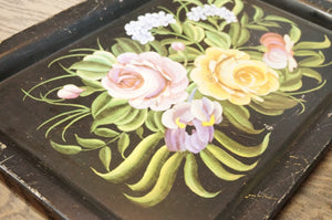 Vintage Flower Art Server TV Dinner Tray - ohiohippiessmokeshop.com