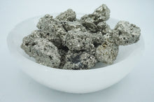 Load image into Gallery viewer, Tumble Rough Pyrite Gemstone - ohiohippiessmokeshop.com
