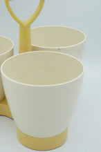Load image into Gallery viewer, Tupperware Mid-Century 3 Serving Cups with Handle - ohiohippiessmokeshop.com
