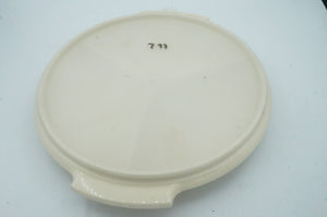 Tupperware Mid-Century Container, Serving Snack Tray with Lid and Screw in Handle to carry - ohiohippiessmokeshop.com