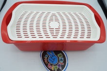 Load image into Gallery viewer, Tupperware Mid-Century Red Steamer Container -ohiohippiessmokeshop.com
