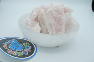 Rose Quartz Chuck/Raw Gemstone - ohiohippiessmokeshop.com