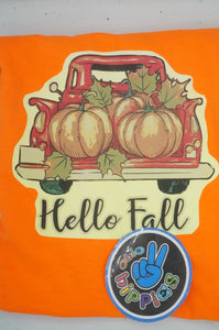 Hello Fall T-shirt -OhioHippiesSmokeShop.com