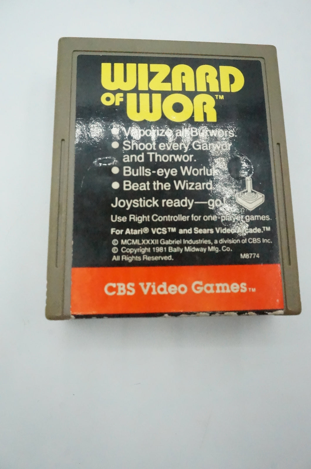 Wizard Of Wor Atari Game-Ohiohippies.com