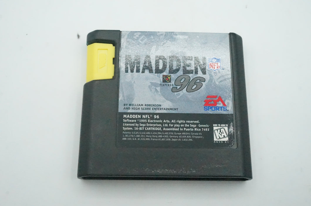 Madden 96' Sega Game - Ohiohippies.com