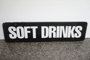 Vintage Soft Drinks sign- ohiohippies.com