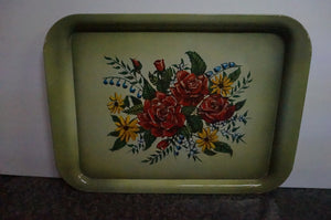 Green Antique Flower Tray- Ohiohippies.com