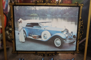 Vintage Rolls Royce Mirrored Picture- ohiohippies.com