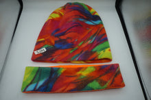 Load image into Gallery viewer, Fleece Tie Dye Hat &amp; Headband - Ohiohippies.com
