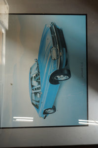 Vintage Jaguar wall art- ohiohippies.com