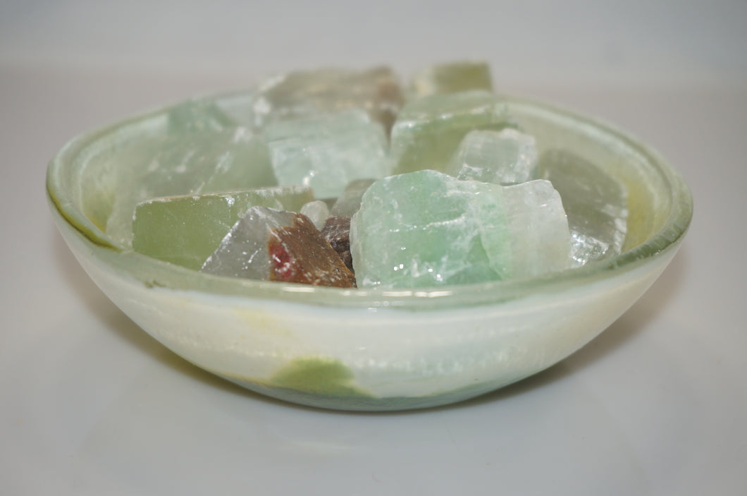 Green Calcite Gem Stone