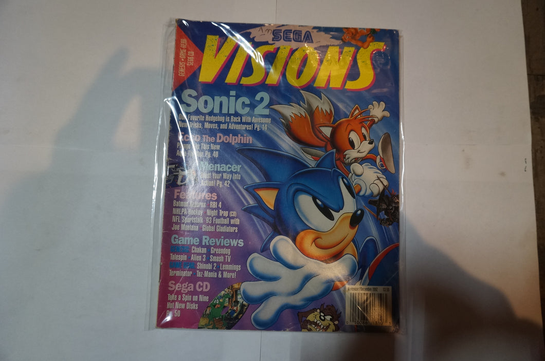 SEGA Visions Vintage Gaming Magazine -OhioHippies.com