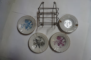 vintage ashtray set- ohiohippies.com