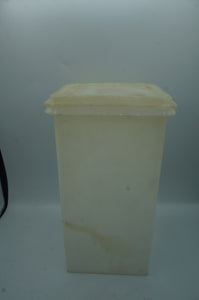 vintage tall Tupperware container- ohiohippies.com