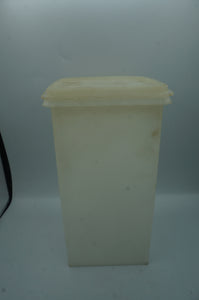 vintage tall Tupperware container- ohiohippies.com