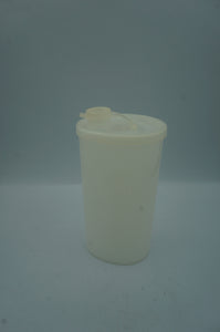 vintage Tupperware cup with lid- ohiohippies.com