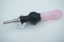 Load image into Gallery viewer, Fancy Glass Colored Honey Straw Nectar Collector - OhioHippiesSmokeShop.com
