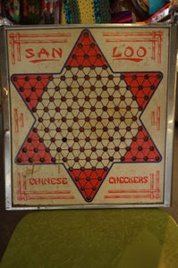 Vintage Marble Chinese Checkers Card Game Rummy Board - Caliculturesmokeshop.com