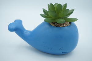 Whale Pot Fake Plants - Caliculturesmokeshop.com