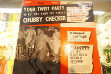 Load image into Gallery viewer, Vintage &#39;&#39;Your Twist Party Chubby Checker&#39;&#39; Album - ohiohippies.com
