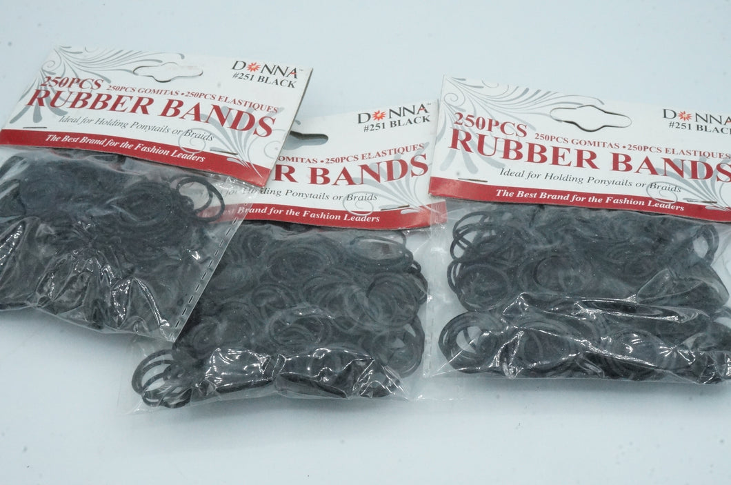 250PC's of Rubber Bands, Ideal for Holding Ponytails or Braids - ohiohippies.com