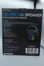 Load image into Gallery viewer, On The Go Speaker, Color Changing Lights, Bluetooth - ohiohippiessmokeshop.com
