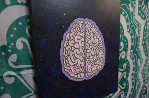 Cosmic Brain Acrylics Canvas Art - Caliculturesmokeshop.com