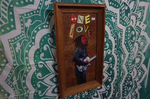Bob Marley Wooden Frame - Caliculturesmokeshop.com