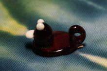 Load image into Gallery viewer, Red Blaze Duck Glass Pendant - Caliculturesmokeshop.com
