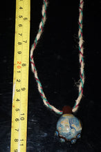 Load image into Gallery viewer, Blue/Orb World pendant with hemp chain - Caliculturesmokeshop.com
